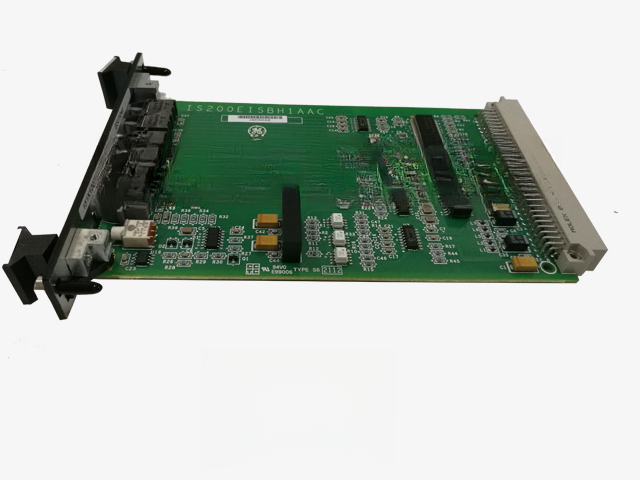IS200EISBH1A – GE EX2100 Exciter ISBus Communication Board for synchronous data flow and system integration.