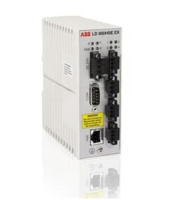 ABB LD810HSEEX 3BSE091722R1 Linking Device – High-Speed Ethernet to Foundation Fieldbus Interface, Ex-Certified