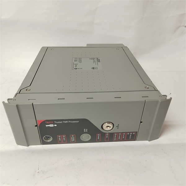 Rockwell ICS Triplex T8110B Trusted TMR processor module for safety-critical control systems