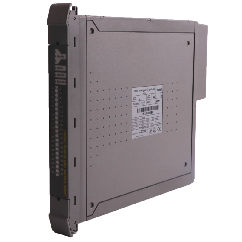 ICS TRIPLEX T8480 Trusted TMR analogue output module for industrial safety control systems