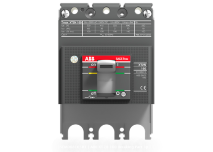1SDA068165R1 ABB XT2H 160 Breaking Part 3p F F